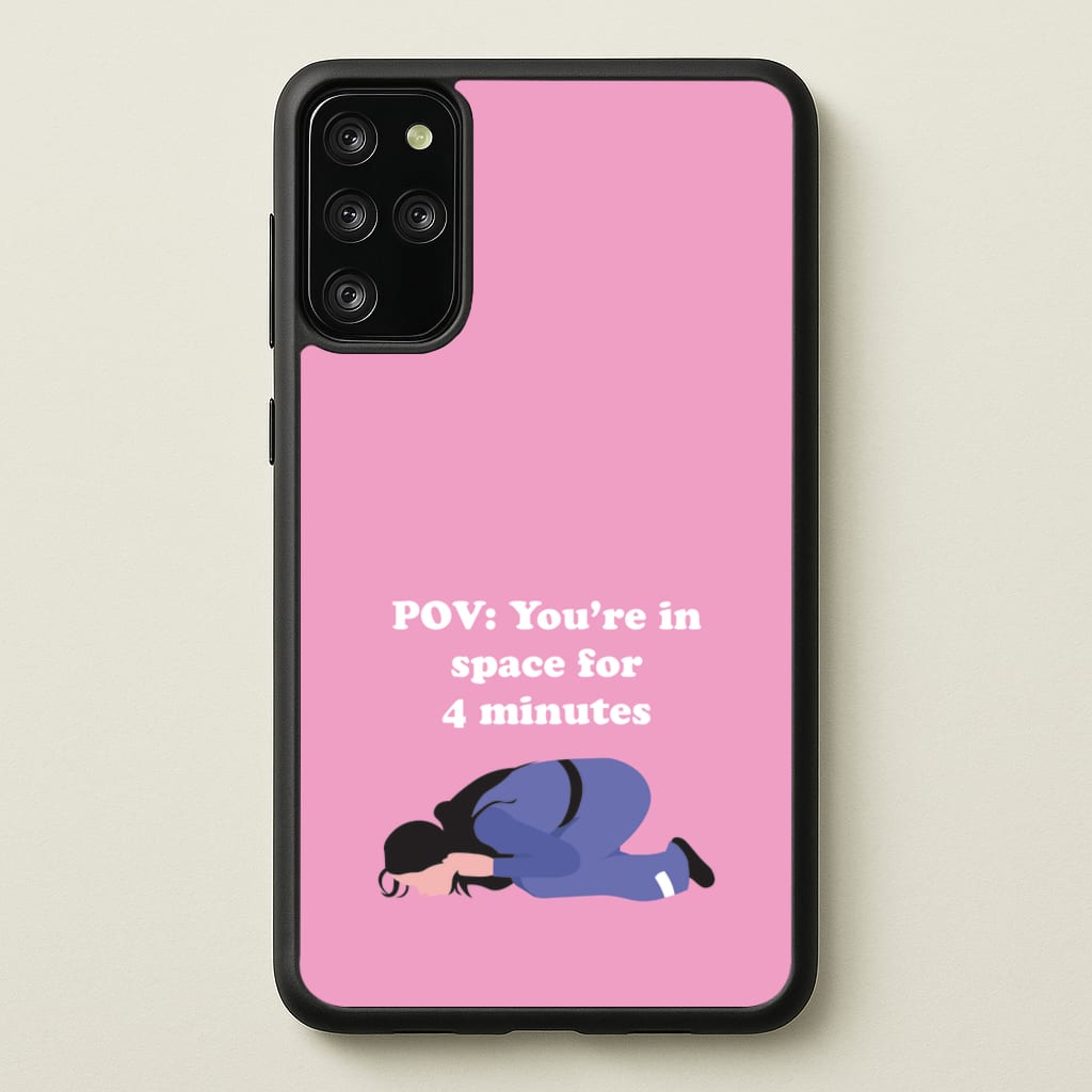 POV: You're In Space For 4 Minutes  - Memes Phone Case for Galaxy S20 Plus