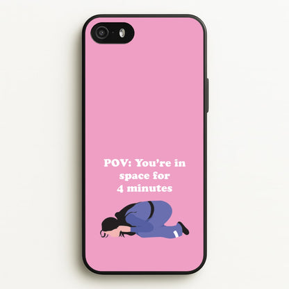 POV: You're In Space For 4 Minutes  - Memes Phone Case for iPhone 5 / 5s / SE 2016