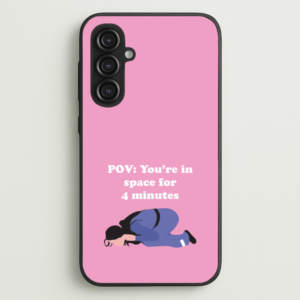 POV: You're In Space For 4 Minutes  - Memes Phone Case for Galaxy S23FE