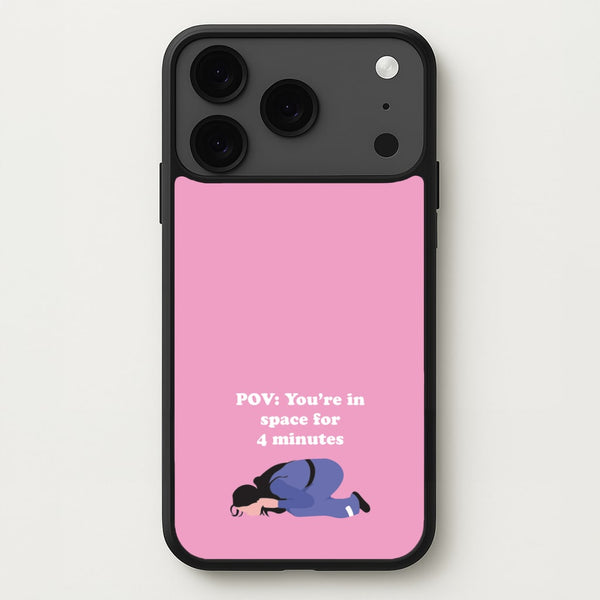 POV: You're In Space For 4 Minutes Phone Case for iPhone 17 Pro Max