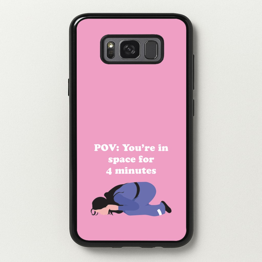 POV: You're In Space For 4 Minutes  - Memes Phone Case for Galaxy S8 Plus