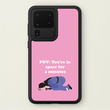 POV: You're In Space For 4 Minutes  - Memes Phone Case for Galaxy S20 Ultra