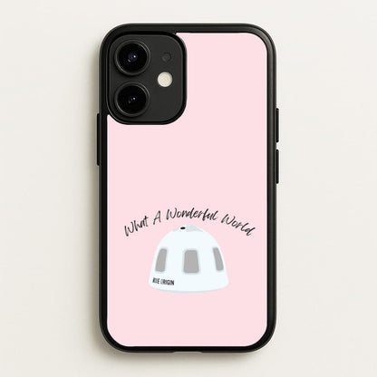 What A Wonderful World Space Launch  - Memes Phone Case for iPhone 12 / 12 Pro