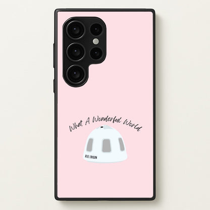 What A Wonderful World Space Launch  - Memes Phone Case for Galaxy S24 Ultra
