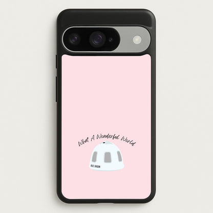 What A Wonderful World Space Launch Phone Case for Google Pixel 10 / 10 Pro