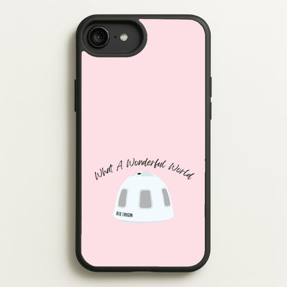What A Wonderful World Space Launch  - Memes Phone Case for iPhone 6 Plus / 7 Plus / 8 Plus