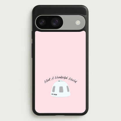 What A Wonderful World Space Launch  - Memes Phone Case for Google Pixel 9 / 9 Pro