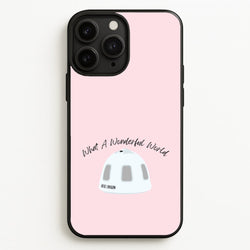 What A Wonderful World Space Launch  - Memes Phone Case for iPhone 11 Pro Max