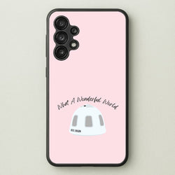 What A Wonderful World Space Launch  - Memes Phone Case for Galaxy A13