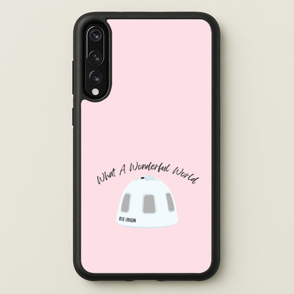 What A Wonderful World Space Launch  - Memes Phone Case for Huawei P20 Pro