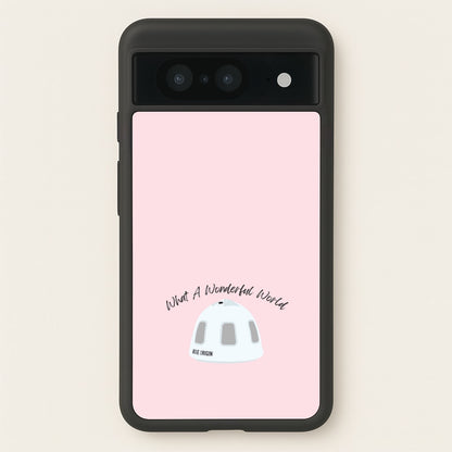 What A Wonderful World Space Launch  - Memes Phone Case for Google Pixel 8