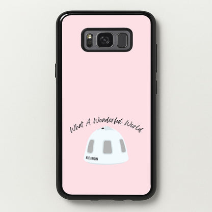 What A Wonderful World Space Launch  - Memes Phone Case for Galaxy S8