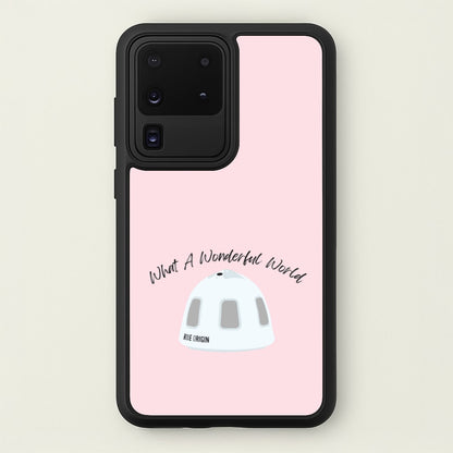 What A Wonderful World Space Launch  - Memes Phone Case for Galaxy S20 Ultra