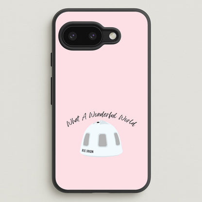 What A Wonderful World Space Launch  - Memes Phone Case for Google Pixel 9a