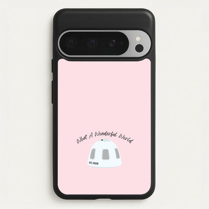 What A Wonderful World Space Launch  - Memes Phone Case for Google Pixel 9 Pro XL
