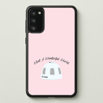 What A Wonderful World Space Launch  - Memes Phone Case for Galaxy A41