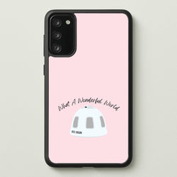 What A Wonderful World Space Launch  - Memes Phone Case for Galaxy S20FE