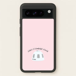 What A Wonderful World Space Launch  - Memes Phone Case for Google Pixel 8 Pro