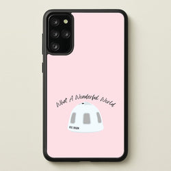 What A Wonderful World Space Launch  - Memes Phone Case for Galaxy S20 Plus