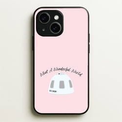 What A Wonderful World Space Launch  - Memes Phone Case for iPhone 15 Plus
