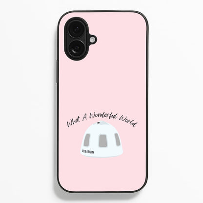 What A Wonderful World Space Launch  - Memes Phone Case for iPhone 16 Plus