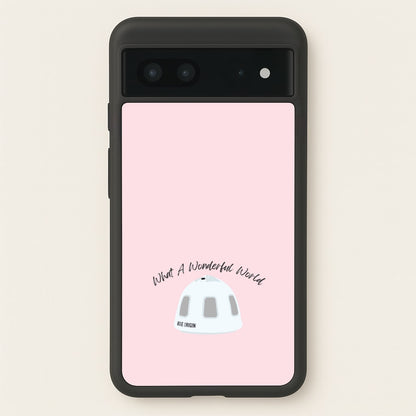 What A Wonderful World Space Launch  - Memes Phone Case for Google Pixel 7