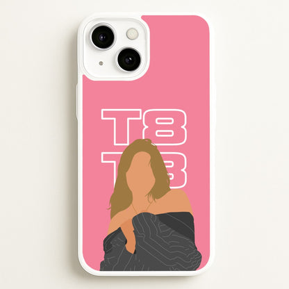 T8 Pink   - Tate Mcrae Phone Case for iPhone 13