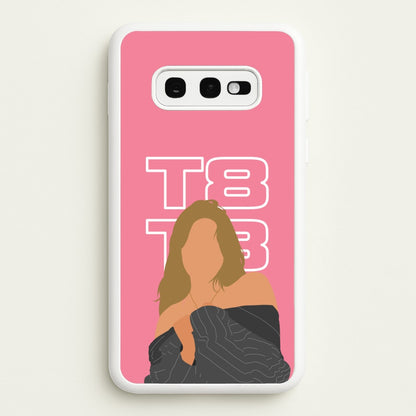 T8 Pink   - Tate Mcrae Phone Case for Galaxy S10e