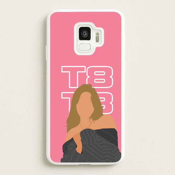 T8 Pink   - Tate Mcrae Phone Case for Galaxy S9