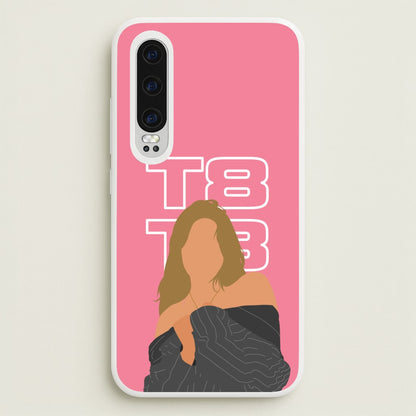 T8 Pink   - Tate Mcrae Phone Case for Huawei P30