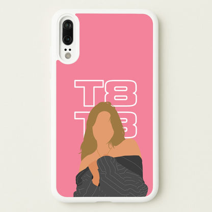 T8 Pink   - Tate Mcrae Phone Case for Huawei P20