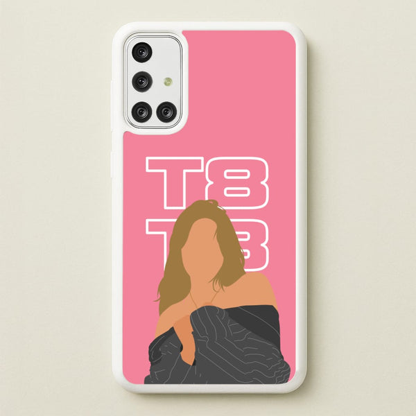 T8 Pink   - Tate Mcrae Phone Case for Galaxy A71