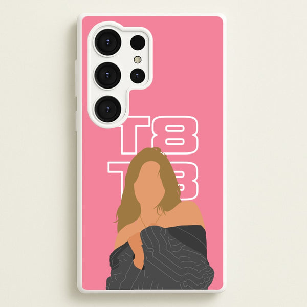 T8 Pink   - Tate Mcrae Phone Case for Galaxy S25 Ultra