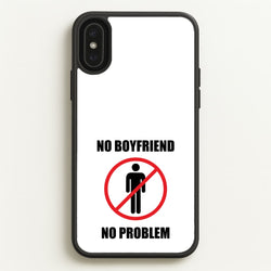No Boyfriend No Problem  - Tate Mcrae Phone Case for iPhone XS Max