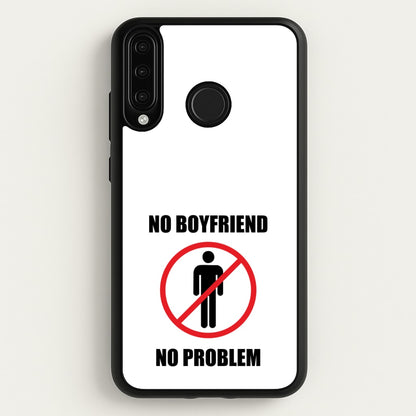 No Boyfriend No Problem  - Tate Mcrae Phone Case for Huawei P30 Lite