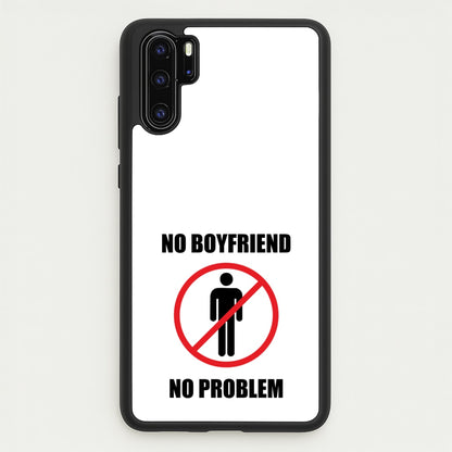 No Boyfriend No Problem  - Tate Mcrae Phone Case for Huawei P30 Pro