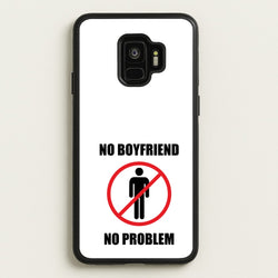 No Boyfriend No Problem  - Tate Mcrae Phone Case for Galaxy S9