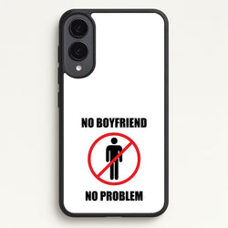 No Boyfriend No Problem  - Tate Mcrae Phone Case for Galaxy S25 Edge