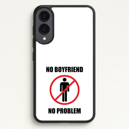 No Boyfriend No Problem  - Tate Mcrae Phone Case for Galaxy S25 Edge