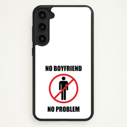 No Boyfriend No Problem  - Tate Mcrae Phone Case for Galaxy S23 Plus