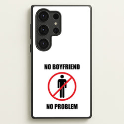 No Boyfriend No Problem  - Tate Mcrae Phone Case for Galaxy S25 Ultra