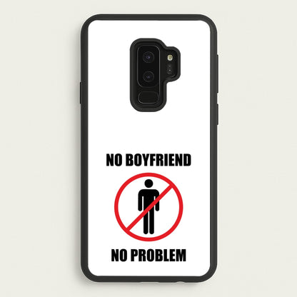 No Boyfriend No Problem  - Tate Mcrae Phone Case for Galaxy S9 Plus
