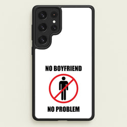 No Boyfriend No Problem  - Tate Mcrae Phone Case for Galaxy S23 Ultra