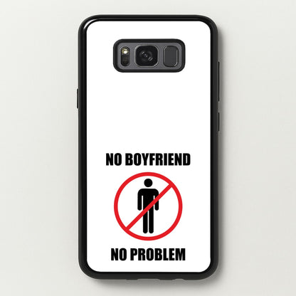 No Boyfriend No Problem  - Tate Mcrae Phone Case for Galaxy S8 Plus