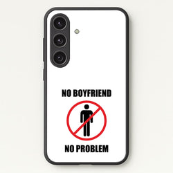 No Boyfriend No Problem  - Tate Mcrae Phone Case for Galaxy S24 Plus