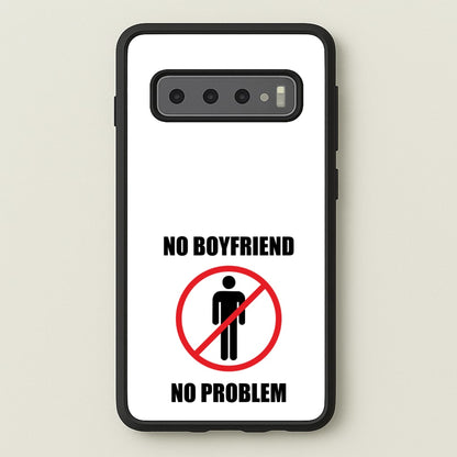 No Boyfriend No Problem  - Tate Mcrae Phone Case for Galaxy S10
