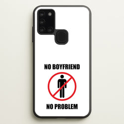 No Boyfriend No Problem  - Tate Mcrae Phone Case for Galaxy A21s