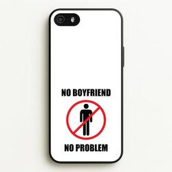 No Boyfriend No Problem  - Tate Mcrae Phone Case for iPhone 5 / 5s / SE 2016