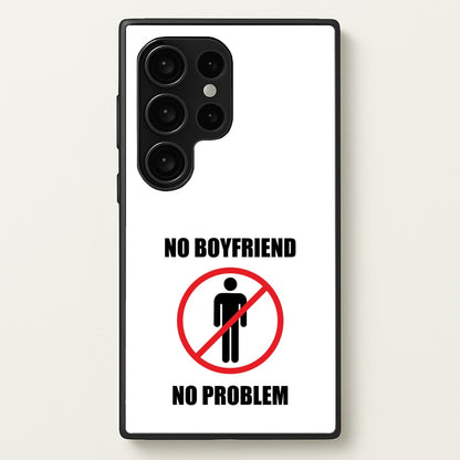 No Boyfriend No Problem  - Tate Mcrae Phone Case for Galaxy S24 Ultra
