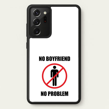 No Boyfriend No Problem  - Tate Mcrae Phone Case for Galaxy Note 20 Ultra